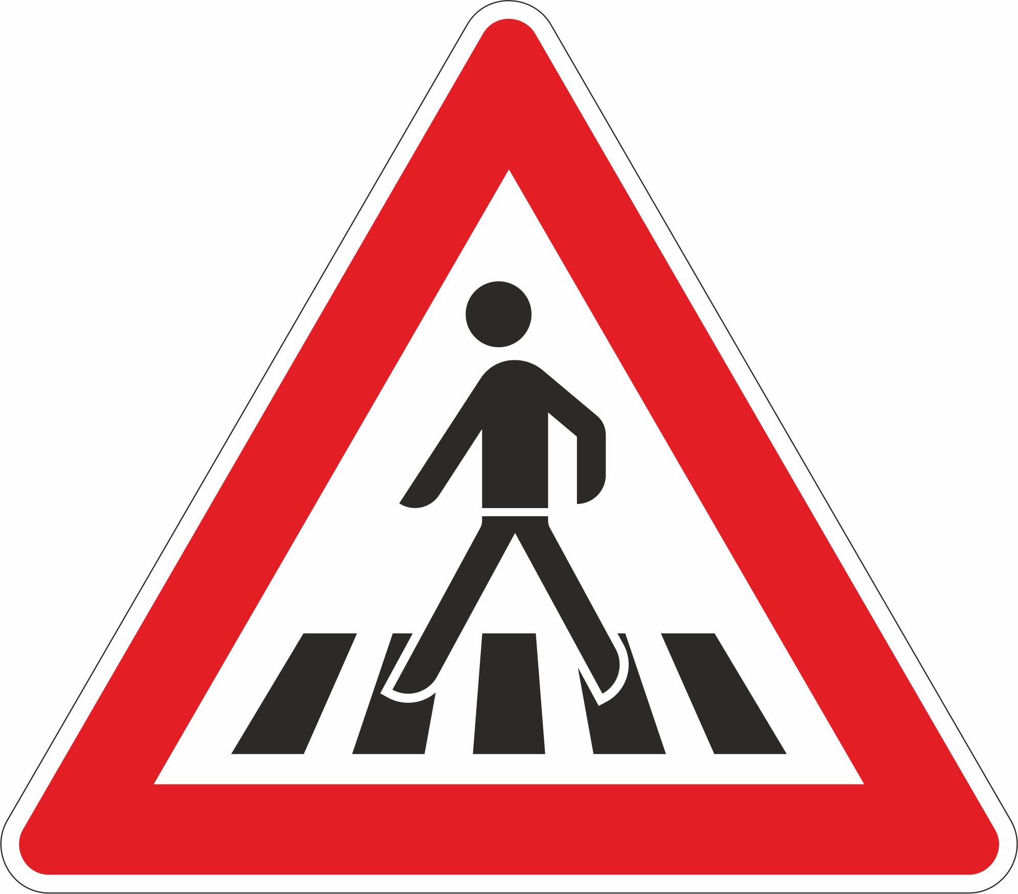 Fußgängerübergang §50/11 - Schild