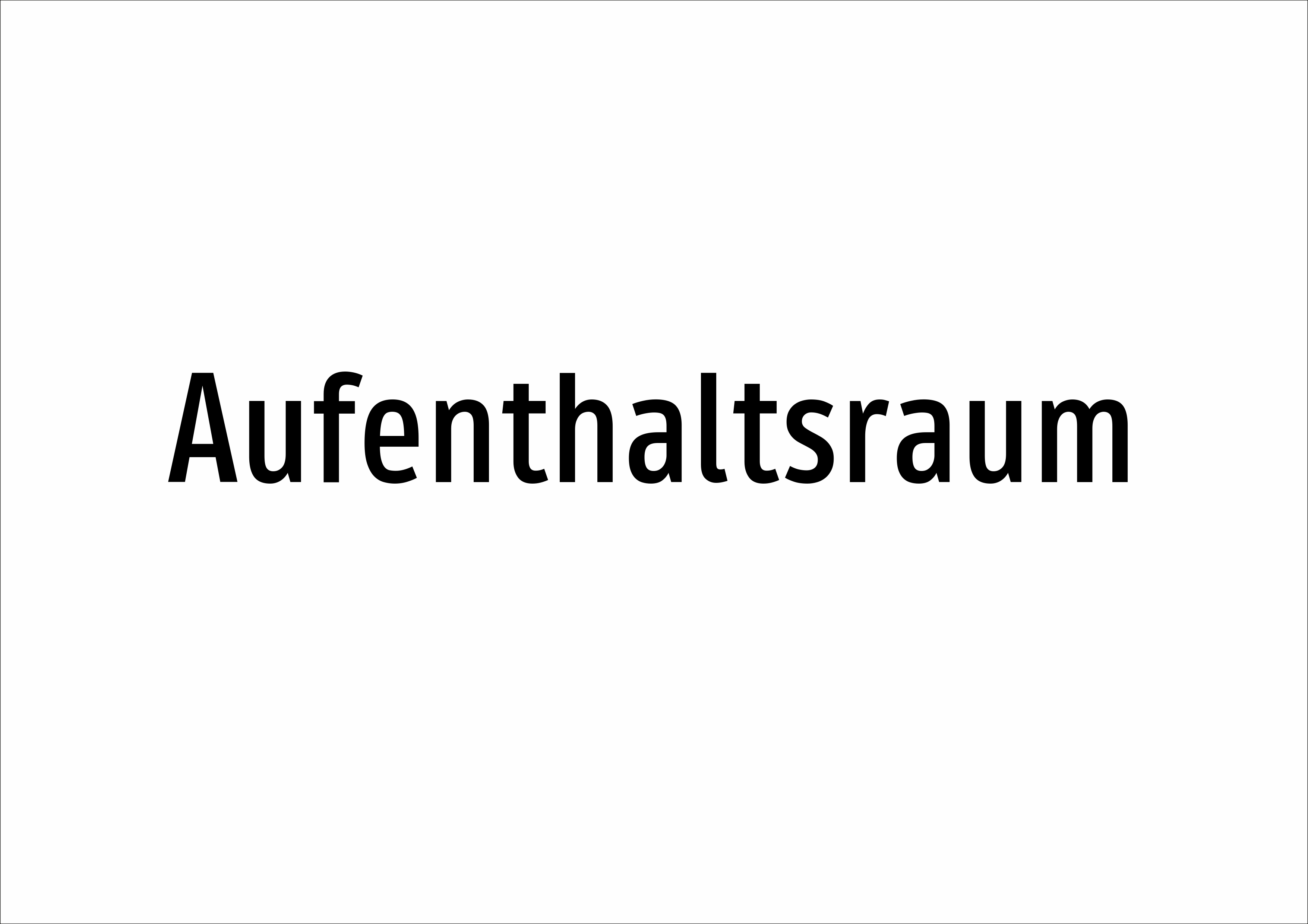 Aufenthaltsraum - Schild - Produktbild 2