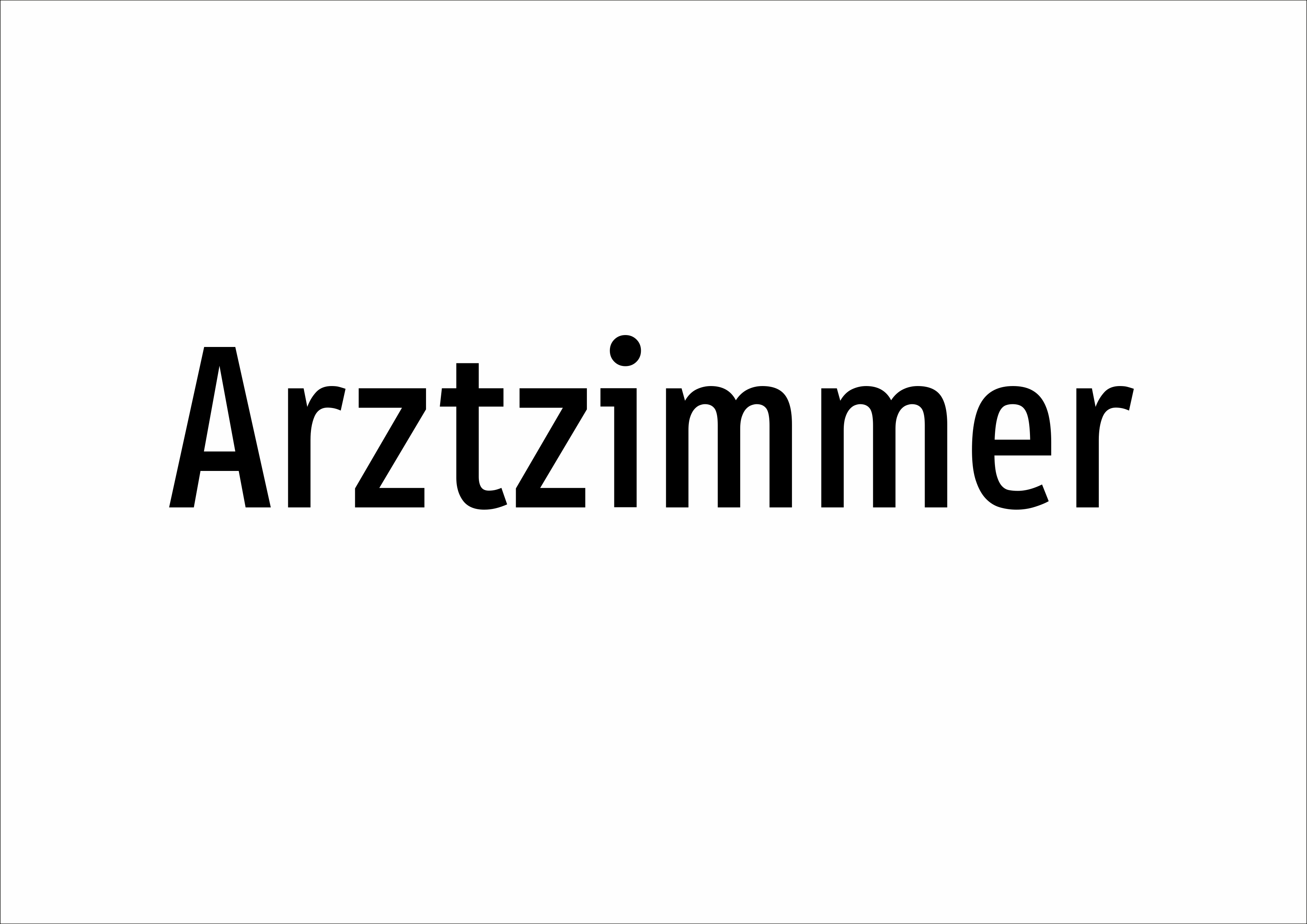 Arztzimmer - Schild - Produktbild 2