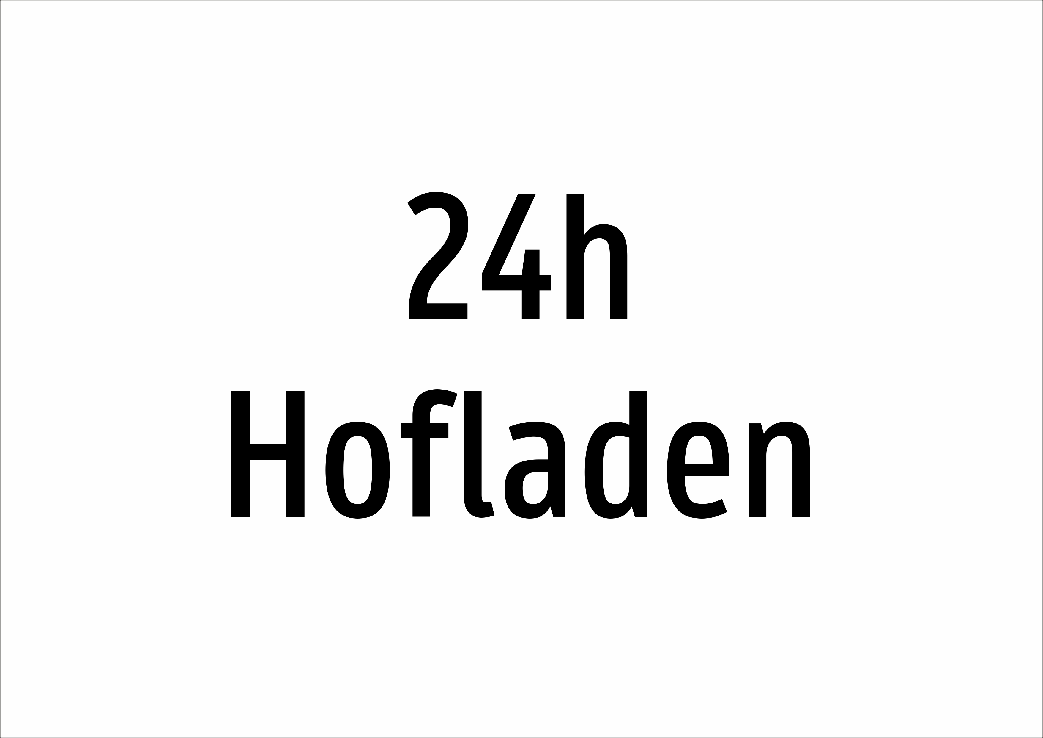24h Hofladen - Schild - Produktbild 2
