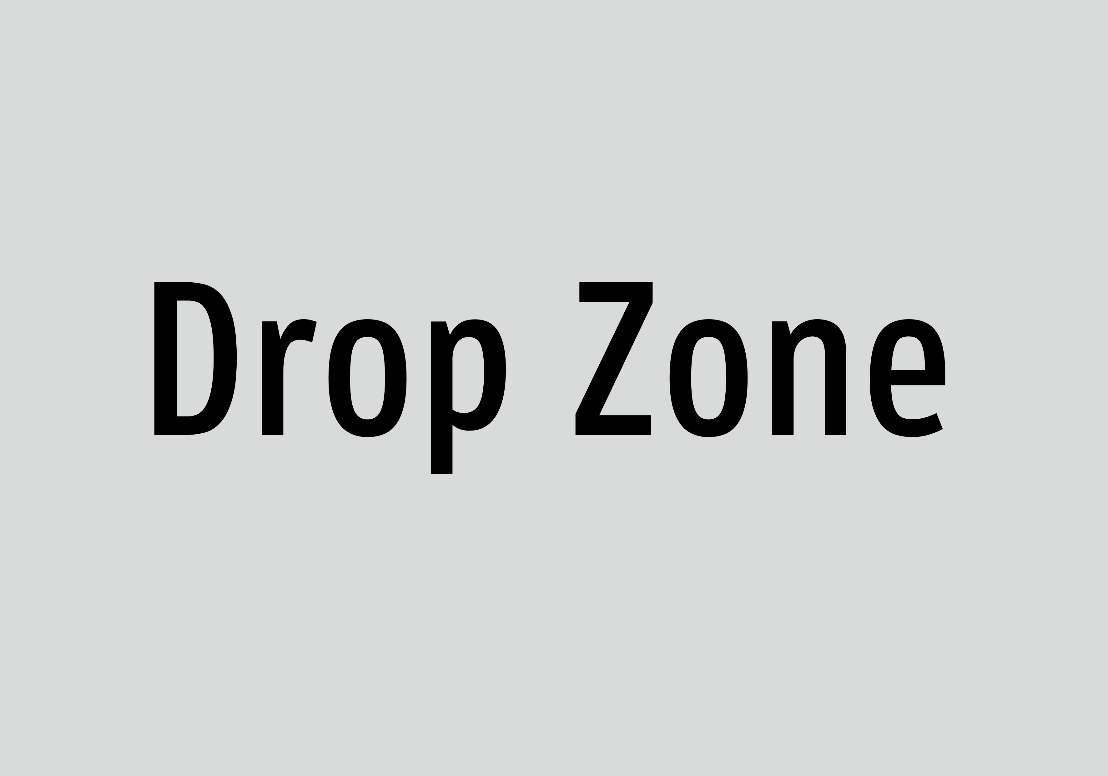 Drop Zone - Schild - Produktbild 2
