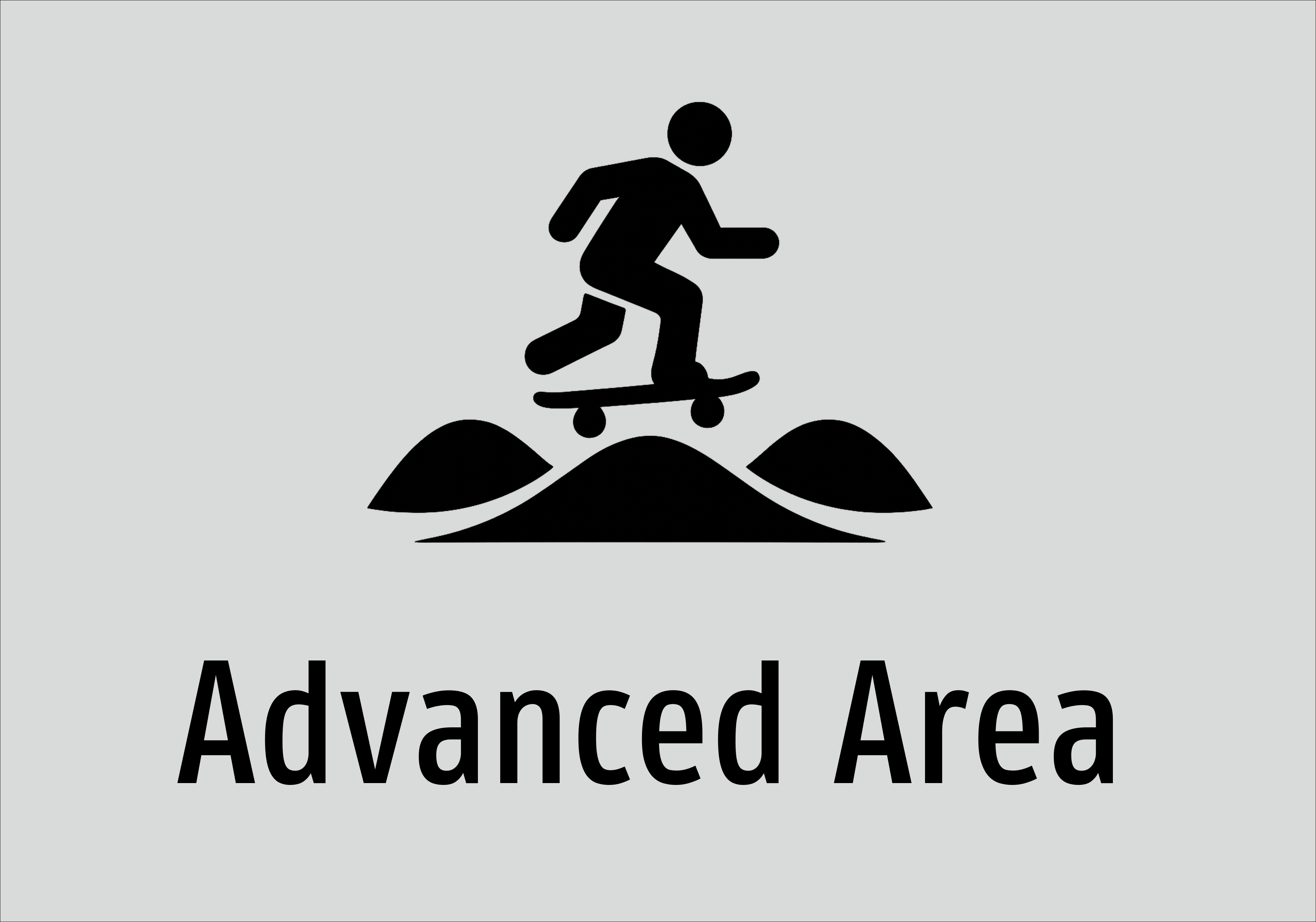 Advanced Area - Schild