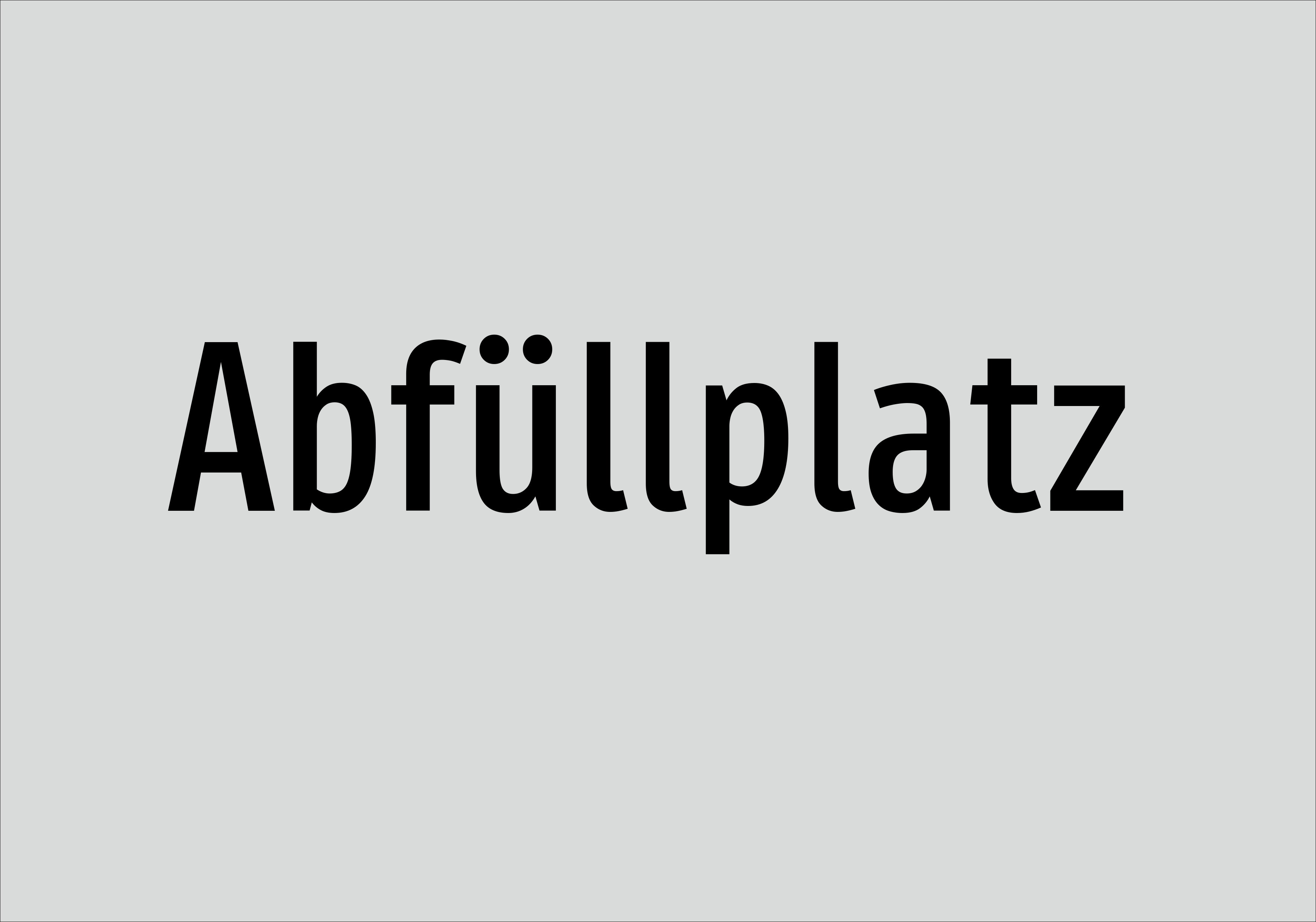 Abfüllplatz - Schild - Produktbild 2
