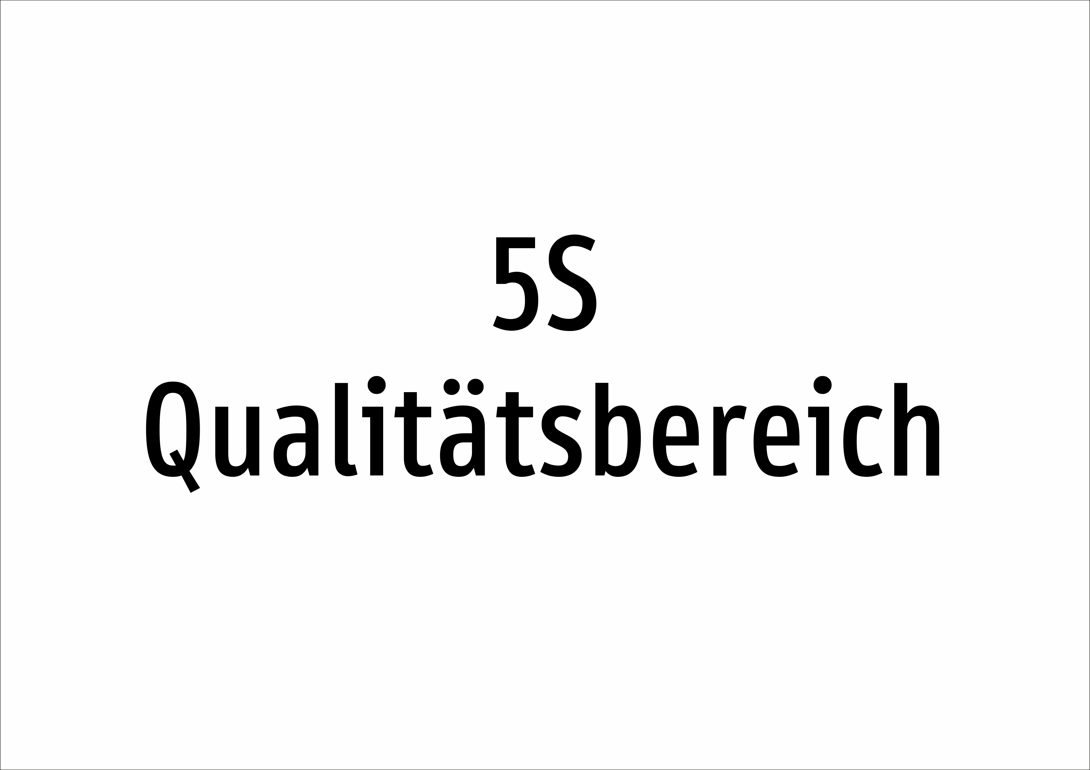 5S Qualitätsbereich - Schild - Produktbild 2
