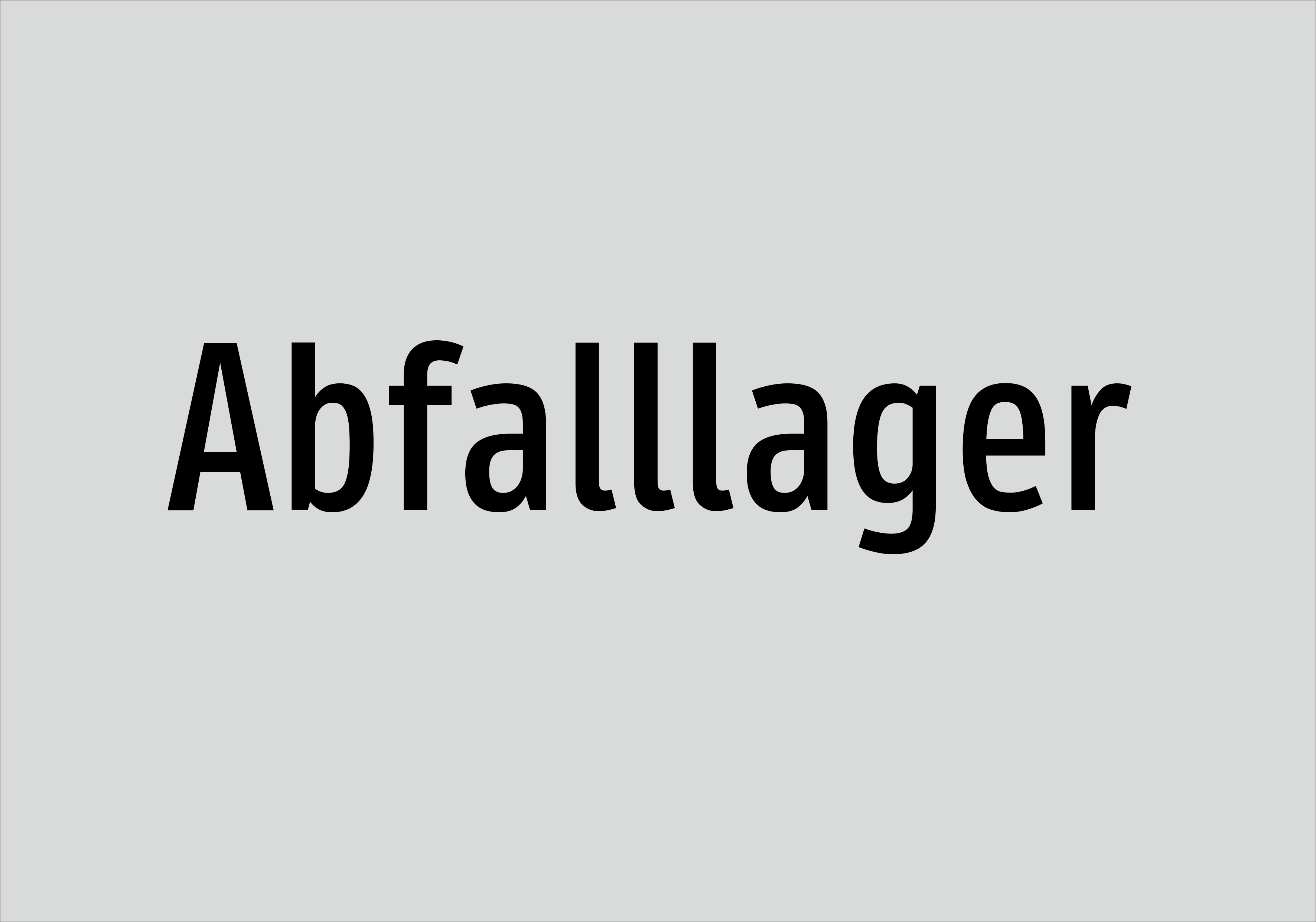 Abfalllager - Schild - Produktbild 2