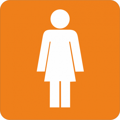 Piktogramm WC Damen