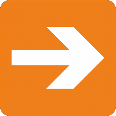 Piktogramm Richtungspfeil - rechts