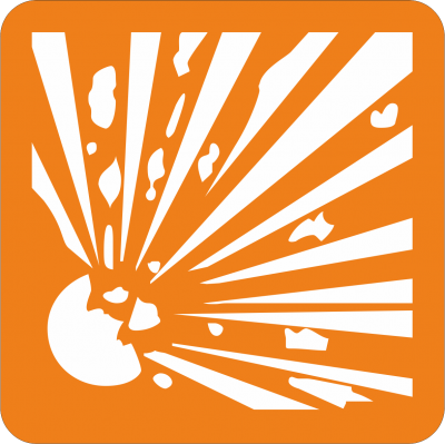 Piktogramm Explosionsgefahr