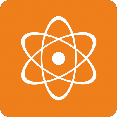 Piktogramm Kernspaltung