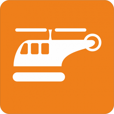 Piktogramm Hubschrauberlandeplatz