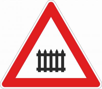 Bahnübergang mit Schranken §50/6a