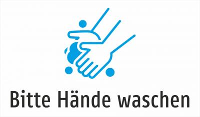 Bitte Hände waschen
