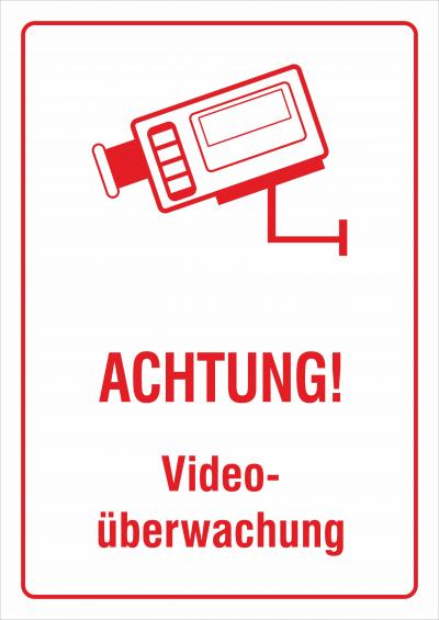 Achtung Videoüberwachung!
