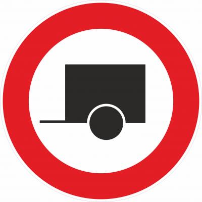 Fahrverbot für Kraftfahrzeuge mit Anhänger §52/6d