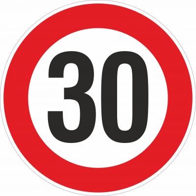 Geschwindigkeitsbeschränkung 30 km/h §52/10a