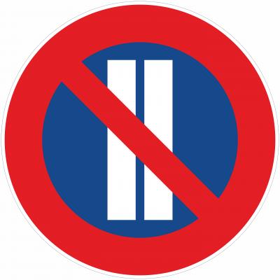 Parken an geraden Tagen verboten §52/13c/b