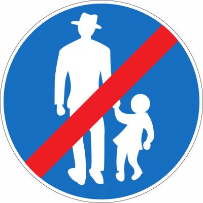 Gehweg Ende §52/17c