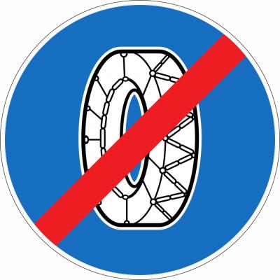 Ende der Schneekettenpflicht §52/22a