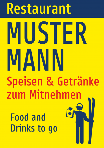 Speisen zum Mitnehmen - Schigebiet