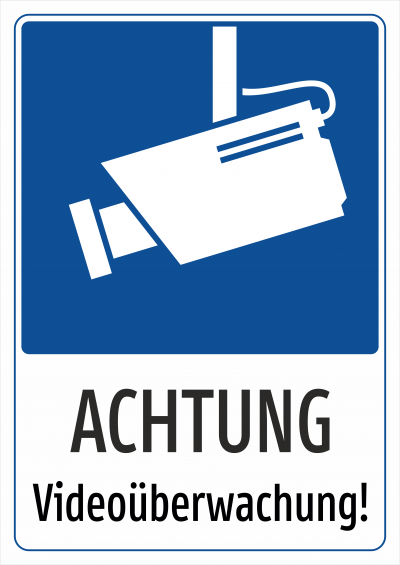 Achtung Videoüberwachung! 