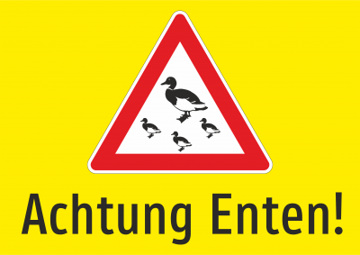 Achtung Enten!