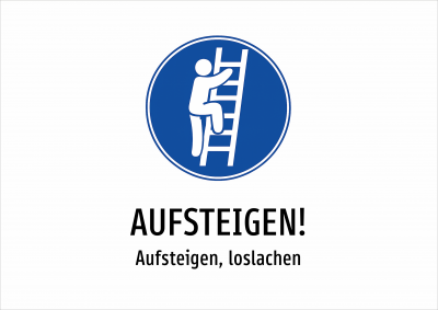 AUFSTEIGEN! - Aufsteigen, loslachen