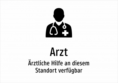 Arzt - Ärztliche Hilfe an diesem Standort verfügbar