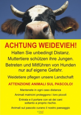 Achtung Weidevieh!