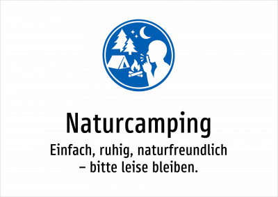 Naturcamping - Einfach, ruhig, naturfreundlich – bitte leise bleiben.