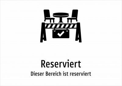 Reserviert - Dieser Bereich ist reserviert