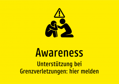 Awareness - Unterstützung bei Grenzverletzungen: hier melden