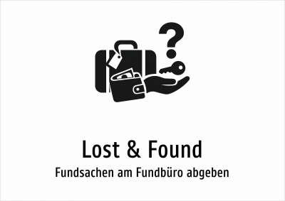 Lost & Found - Fundsachen am Fundbüro abgeben