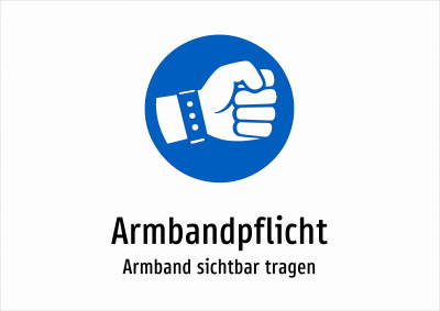 Armbandpflicht - Armband sichtbar tragen