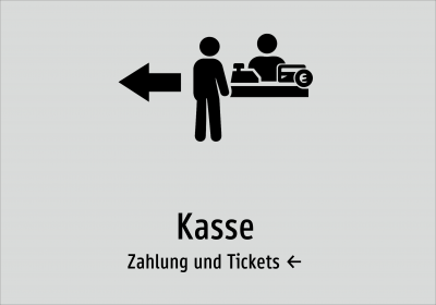 Kasse - Zahlung und Tickets ←