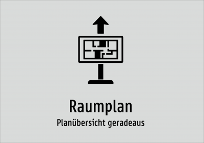 Raumplan - Planübersicht geradeaus