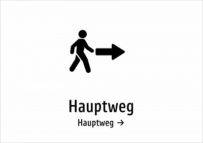 Hauptweg - Hauptweg →