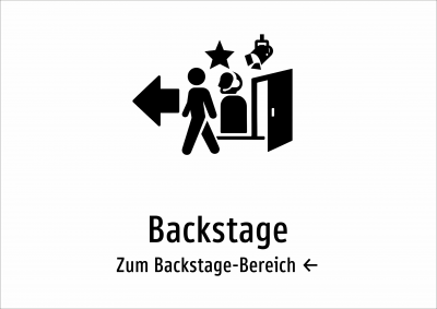 Backstage - Zum Backstage-Bereich ←