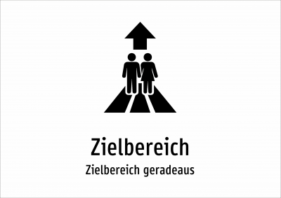 Zielbereich - Zielbereich geradeaus