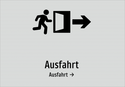Ausfahrt - Ausfahrt →
