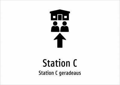 Station C - Station C geradeaus