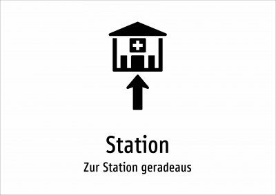 Station - Zur Station geradeaus