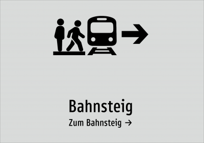 Bahnsteig - Zum Bahnsteig →