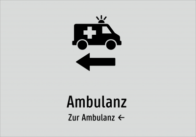 Ambulanz - Zur Ambulanz ←