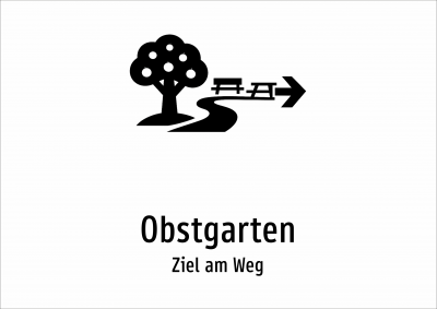 Obstgarten - Ziel am Weg