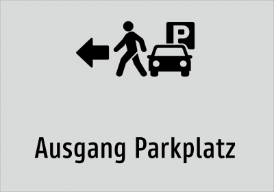 Ausgang Parkplatz
