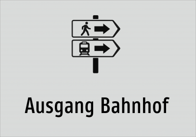 Ausgang Bahnhof