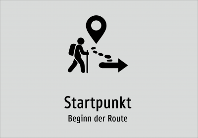 Startpunkt - Beginn der Route