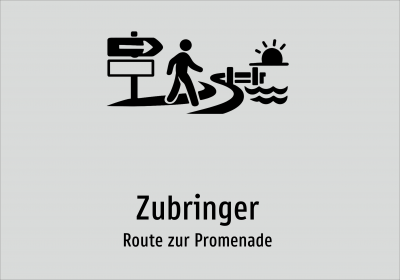 Zubringer - Route zur Promenade