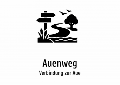 Auenweg - Verbindung zur Aue