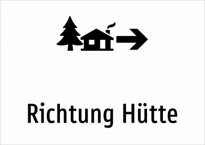 Richtung Hütte